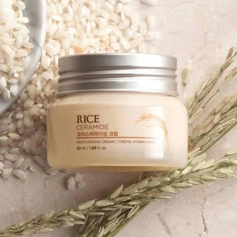 The Face Shop Rice & Ceramide Moisturizing Cream - 50ml